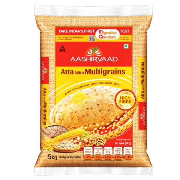 Aashirvaad Atta With Multigrains