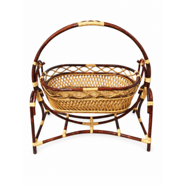 Rattan Latest baby cradle