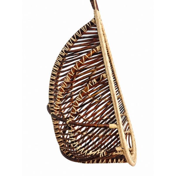 Rattan Teardrop Wicker Cradle
