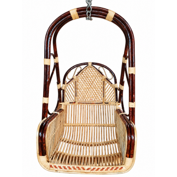 Tall Rattan Swing